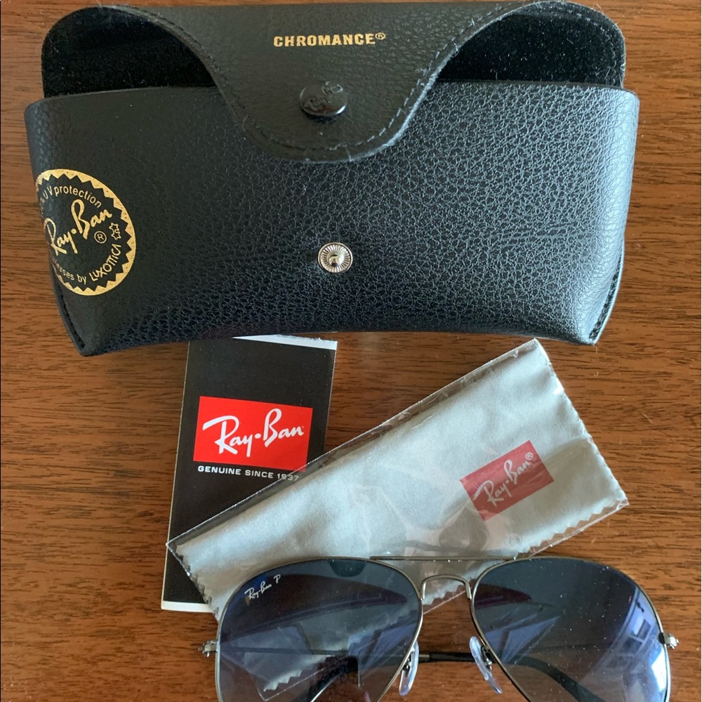 Ray Ban Aviator Gradient Sunglasses